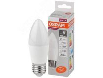 LEDVANCE 4058075579569 Лампа светодиодная LED 10 Вт E27 4000К 800Лм свеча 220 В (замена 75Вт) OSRAM (4058075579569)