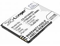 Аккумулятор для телефона Alcatel U5 HD 5047D (TLi021E1)