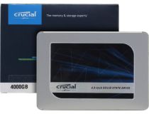SSD 4 Tb SATA 6Gb/s Crucial MX500  CT4000MX500SSD1  2.5 3D TLC