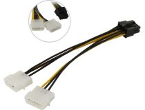 ATCOM  AT8604 переходник питания для видеокарт 2big- 8pin