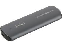 Netac NT07WH31-32CA (EXT BOX для внешнего подключения M2 NGFF/NVMe, USB-С 3.1, Aluminum)