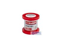 Зубр 55450-100-20 Припой ЗУБР, ПОС 61, проволока, 100г, 2мм