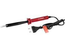 Зубр 55400-80_z01 Электропаяльник ЗУБР МАСТЕР с пластмассовой рукояткой и долговечным жалом, форма клин, 80Вт