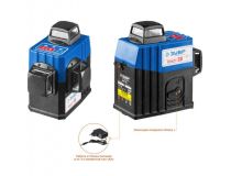 ЗУБР Профессионал 34908 Линейный лазерный нивелир КРЕСТ 3D 