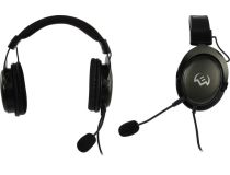 Наушники с микрофоном SVEN AP-G999MV Gray (шнур 2м, с регулятором громкости)