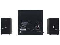 Колонки SVEN MS-2085 Black (2x15W+Subwoofer 30W, дерево, Bluetooth, SD,USB, FM, ПДУ)