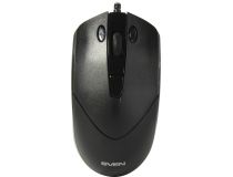 SVEN Optical Mouse RX-100 Black (RTL) USB 6btn+Roll