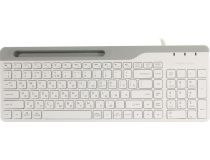 Клавиатура A4Tech Fstyler FK25 White USB 