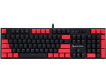 Клавиатура Bloody B820N LK Blue Black&Red  USB 104КЛ, подсветка клавиш