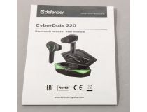 Наушники с микрофоном Defender CyberDots 220 (Bluetooth 5.0) 63220 
