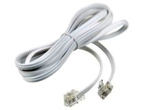 Rexant 18-3071 Шнур телефонный RJ-11(6P-4C) 7м, белый