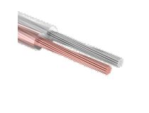 01-6303 Кабель акустический REXANT 2х0,50 мм?, прозрачный SILICON, бухта 100 м