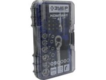 ЗУБР Профессионал 25283-H47 1 Отвертка с насадками  Компакт 47 (47 предметов)