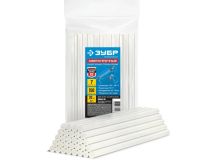 Зубр 06855-30 ЗУБР Профессионал прозрачные сверхпрочные клеевые стержни, d 7 х 150 мм (7-8 мм) 30 шт. 187 г