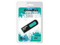 OltraMax OM-8GB-250-Turquoise USB2.0 Flash Drive 8Gb (RTL)