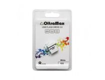 OltraMax OM-8GB-50-White USB2.0 Flash Drive 8Gb (RTL)