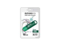 EXPLOYD EX-16GB-570-Green USB2.0 Flash Drive 16Gb (RTL)