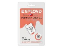 EXPLOYD EX-64GB-640-White