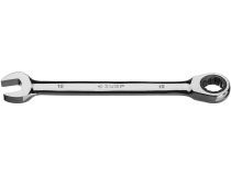 Зубр 27074-15_z01 Комбинированный гаечный ключ трещоточный 15 мм, ЗУБР