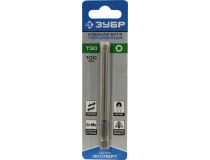 ЗУБР Эксперт 26015-30-100-1 Кованая бита торсионная (T30, 100 мм)