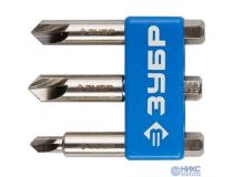 Зубр 26700-H3 Набор ЗУБР ЭКСПЕРТ : Экстракторы поврежд крепежа,для выкруч крепежа с изн граней шлица до 95%,3 пр