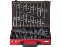 Зубр 29605-H370 ЗУБР МАСТЕР 370шт(1-10мм), Набор сверл по металлу, сталь Р4М2, класс В, мет.бокс