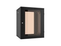 NT WALLBOX 18-63 B Шкаф 19 настенный 18U 600*350, дверь стекло-металл, чёрный