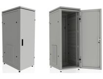 NT PROFI IP55 MF33-88 G Шкаф 19 напольный пылевлагозащищенный 33U 800*800, дверь цельнометаллическая, серый