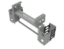 NT FRAME.SP4CO2 G Рама подвесная 19 , 4U, для патч-панелей, с боковыми органайзерами, серая