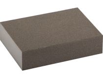 Зубр 35611-320 Губка шлифовальная ЗУБР МАСТЕР четырехсторонняя, средняя жесткость, Р320, 100х68х26мм