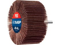Зубр 36604-060 ЗУБР d 80x40 мм, P60, круг шлифовальный лепестковый