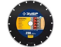 Зубр 36660-230_z01 МУЛЬТИРЕЗ 230 мм, диск алмазный отрезной универсальный, ЗУБР Профессионал