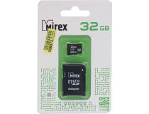 Mirex 13613-AD10SD32 microSDHC 32Gb Class10 + microSD-- SD Adapter
