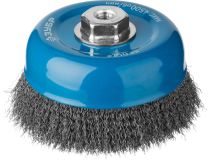Зубр 35261-150_z02 ЗУБР ПРОФЕССИОНАЛ . Щетка чашечная для УШМ, витая стальная проволока 0,3мм, 150ммхМ14