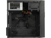 Minitower Exegate BAA-105-01 Black MicroATX 500W (24+4пин) EX291143RUS 