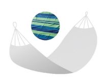 ЭКОС Ham-11 Гамак полотняный 200х120см (004972)