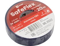 EKF SafeFlex plc-iz-sf-s Изолента ПВХ (синяя, 19x0.15мм, 20м)