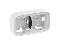 LEGRAND 755552 Valena ALLURE Коробка для накладного монтажа 2-постовая Белая