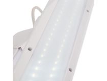 31-0401 Лампа настольная бестеневая REXANT, струбцина, «ECO light», 84 SMD LED, сенсорный диммер, белая