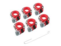 07-7024-2 Цепи (браслеты) противоскольжения REXANT для легковых автомобилей, однорядные, к-т 6 шт.