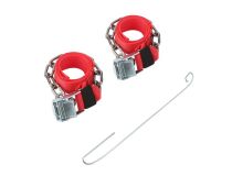 07-7024 Цепи (браслеты) противоскольжения REXANT для легковых автомобилей, однорядные, к-т 2 шт.