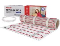 51-0519-2 Теплый пол,нагревательный мат REXANT Classic RNX-10-1500,двухжильный,с экраном,10 м2,0.5х20 м,1500 Вт