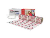 51-0525-2 Теплый пол,нагревательный мат REXANT Classic RNX-13-1950,двухжильный,с экраном,13 м2,0.5х26 м,1950 Вт