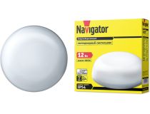 INNOLUX 19473 Светильник светодиодный ДБП-12w 4000К 900Лм IP54 круглый пластиковый белый (71580 NBL-R2) (19473)