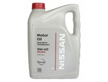 NISSAN KE900-90042R KE90090042R масло моторное NISSAN 5W40 Motor Oil (5L) (синт.) EU\API SL/CF ACEA A3/B4
