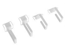 ЦМО СБ-Б Кабельный органайзер односторонний кольцо 1U