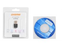 Digma D-BT502 Black Bluetooth 5.0 USB Adapter (Class 1.5)