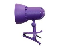 Светильник Трансвит НАДЕЖДА1MINI (NADEZHDA1MINI/VIO) настольный на прищепке E27 фиолетовый 40Вт