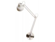 Светильник Трансвит Beta (Beta/Wh) настольный на струбцине E27 белый 60Вт