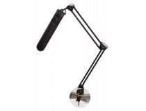 Светильник Трансвит ДЕЛЬТА 1 (Delta1/Bl) настольный на струбцине G23 черный 11Вт